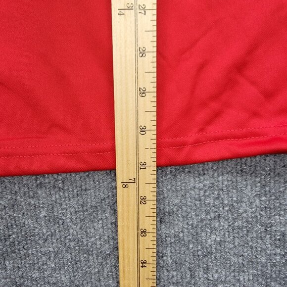 St Louis Cardinals Jersey Mens XL Red 1/4 Zip Pullover MLB Baseball Sports - Picture 7 of 9